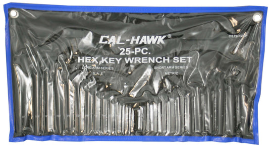 25 PCS HEX KEY WR