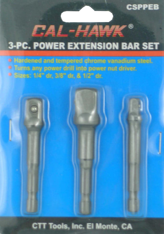 3PC POWER EXTENSION BAR BIT