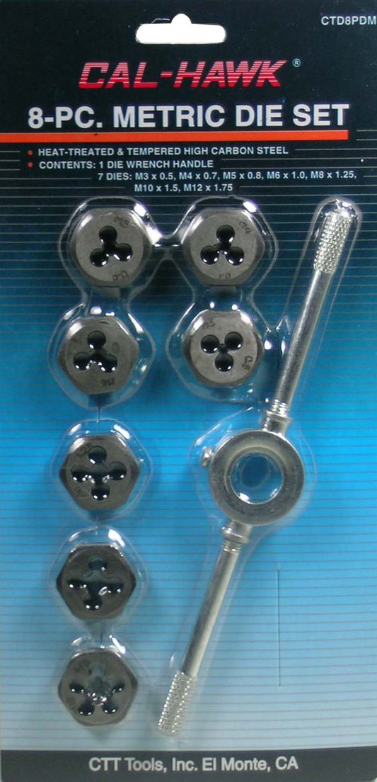 8 PIECE (M/M) DIE SET