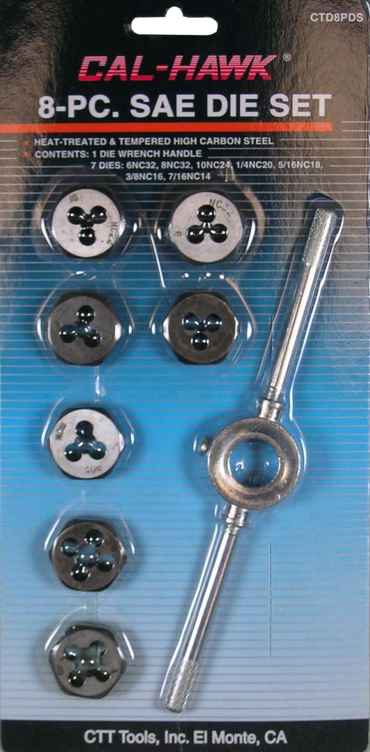 8 PIECE (SAE) DIE SET