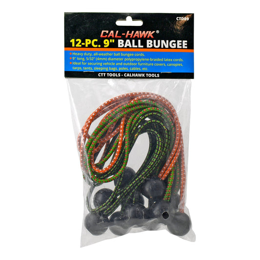 12PC 9" BALL BUNGI