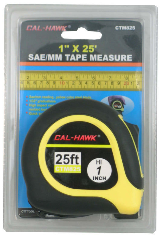 1" X 25' SAE/MM TAPE MEASURE