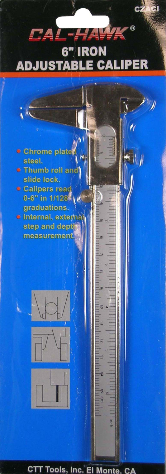 6" ADJ. IRON CALIPER