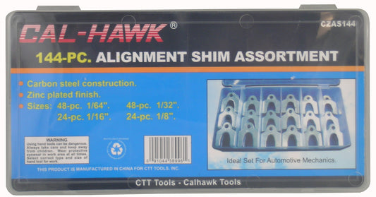 144PC ALIGMENT SHIM ASSORT.