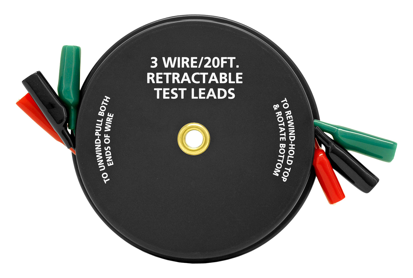 3 WIRE 20FT RETRACTABLE TEST LEAD