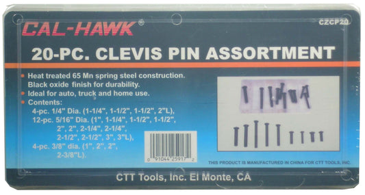 20PC CLEVIS PIN SET