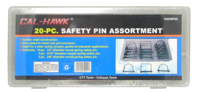 20PC SAFETY PIN ASSORT.