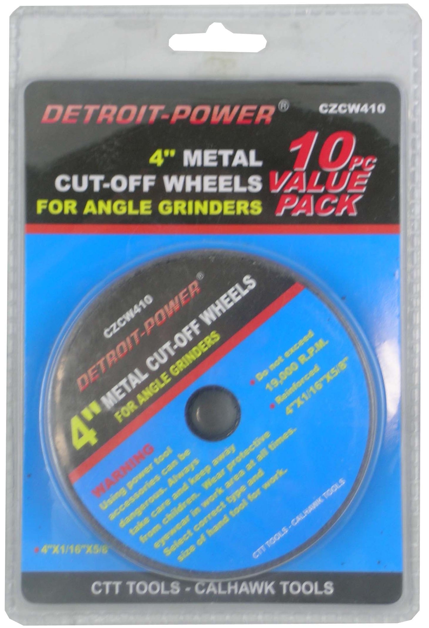 10PCS 4" CUT-OFF WHEEL