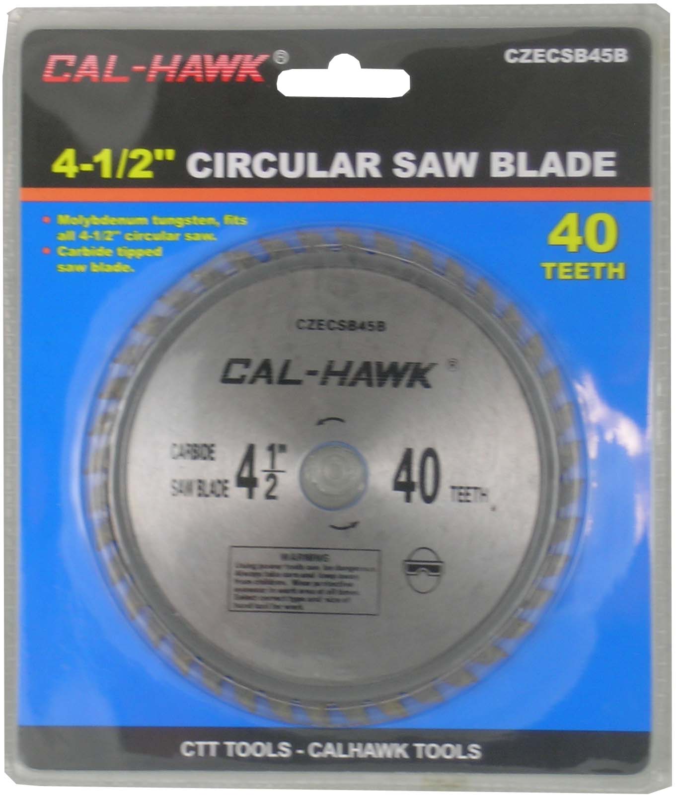 4-1/2" CIRCULAR SAW BLADE/40 TEETH