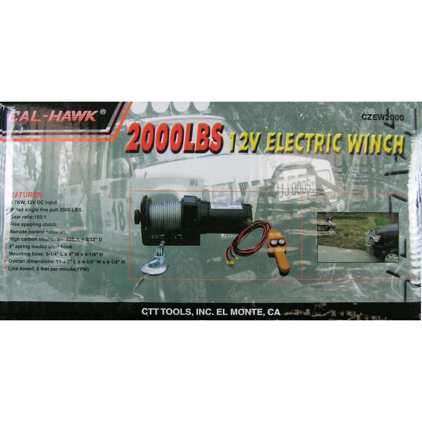 12V ELECTRIC WINCH