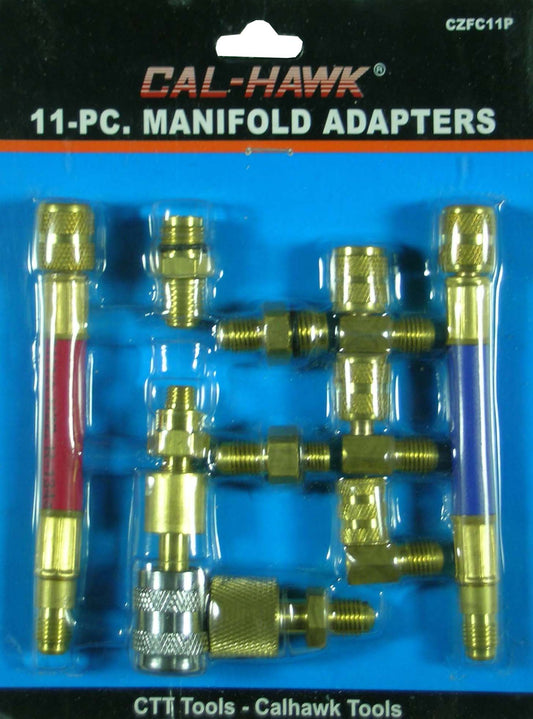 11PC MANIFOLD ADAPTERS