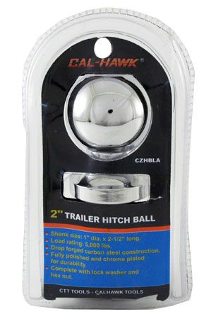 2" HITCH BALL W/1" SHANK