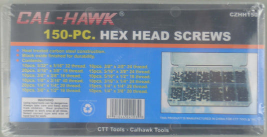 150PCS HEX HEAD SCREW