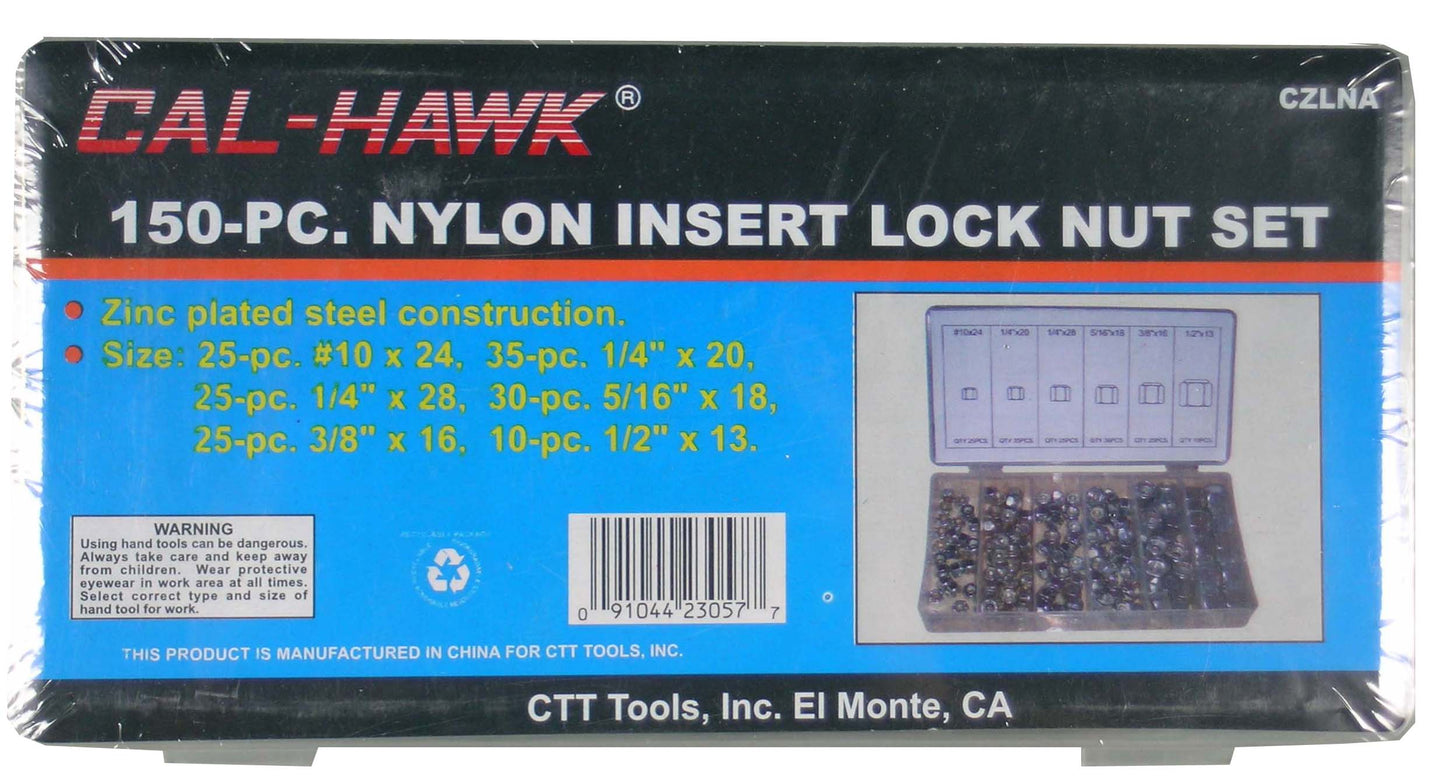 150PC NYLON INSERT LOCK NUT