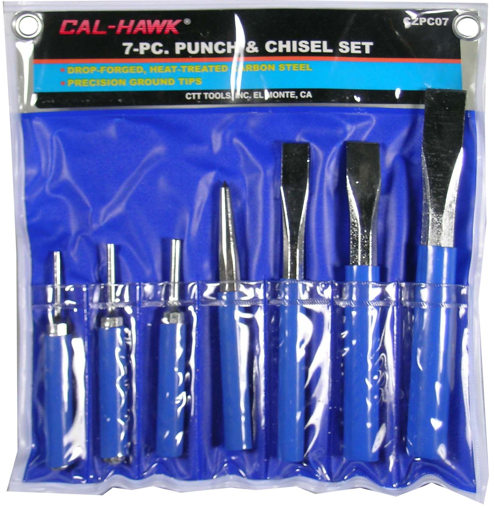 7 PCS PUNCH AND CHISEL