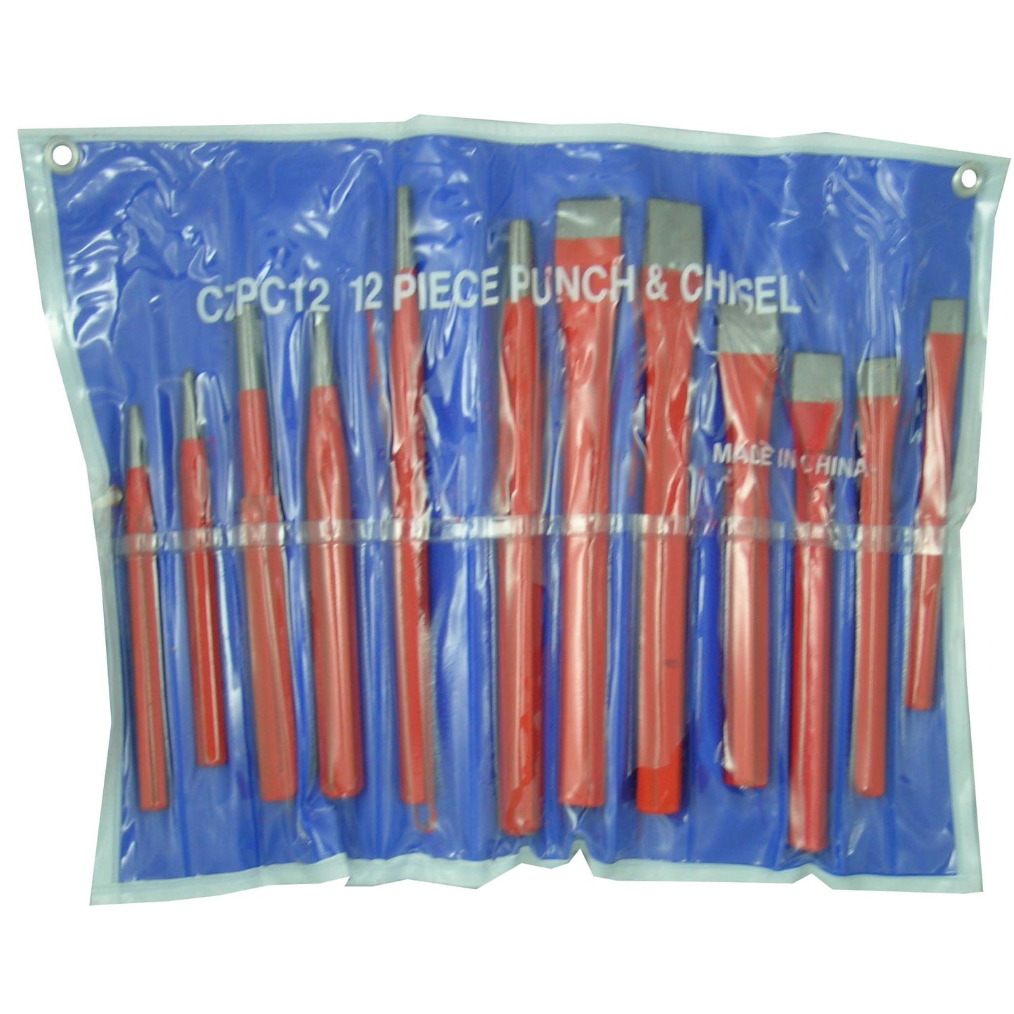 12 PCS PUNCH AND CHISEL SET