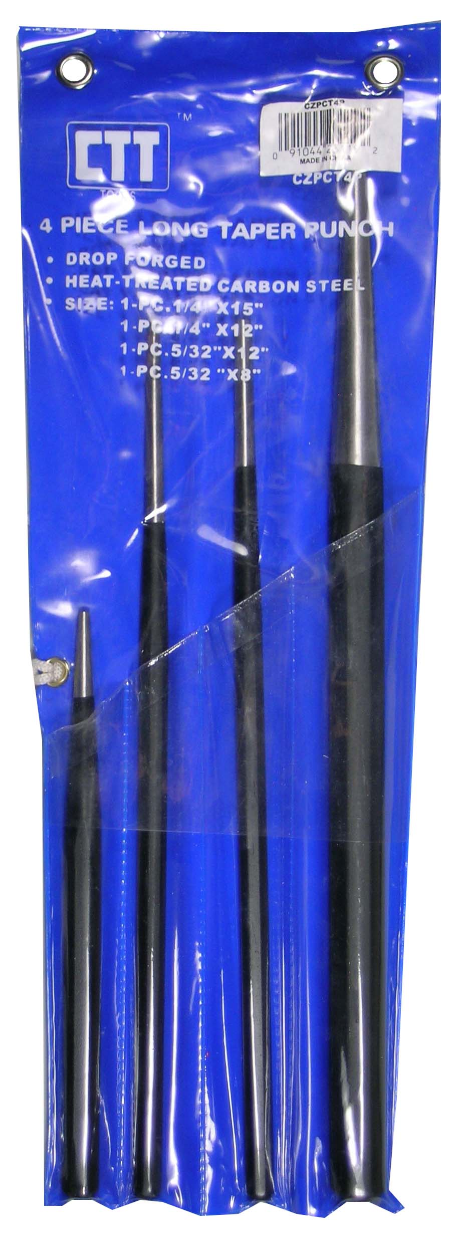 4PC LONG TAPER PUNCH