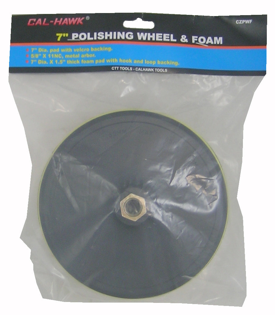 7" POLISHING WHEEL & FOAM