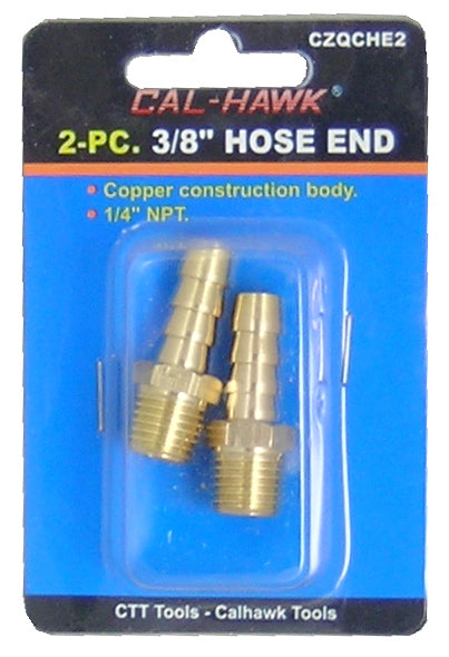 2PC 3/8" HOSE END