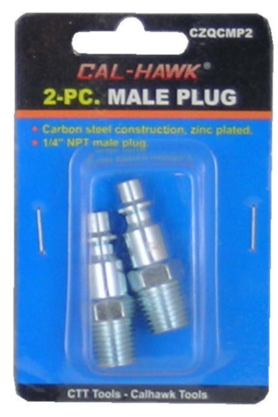 2PC MALE PLUG/MILTON