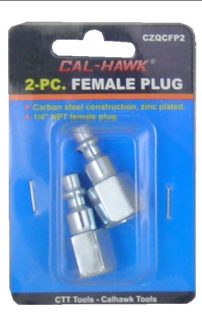 2PC FEMALE PLUG/MILTON