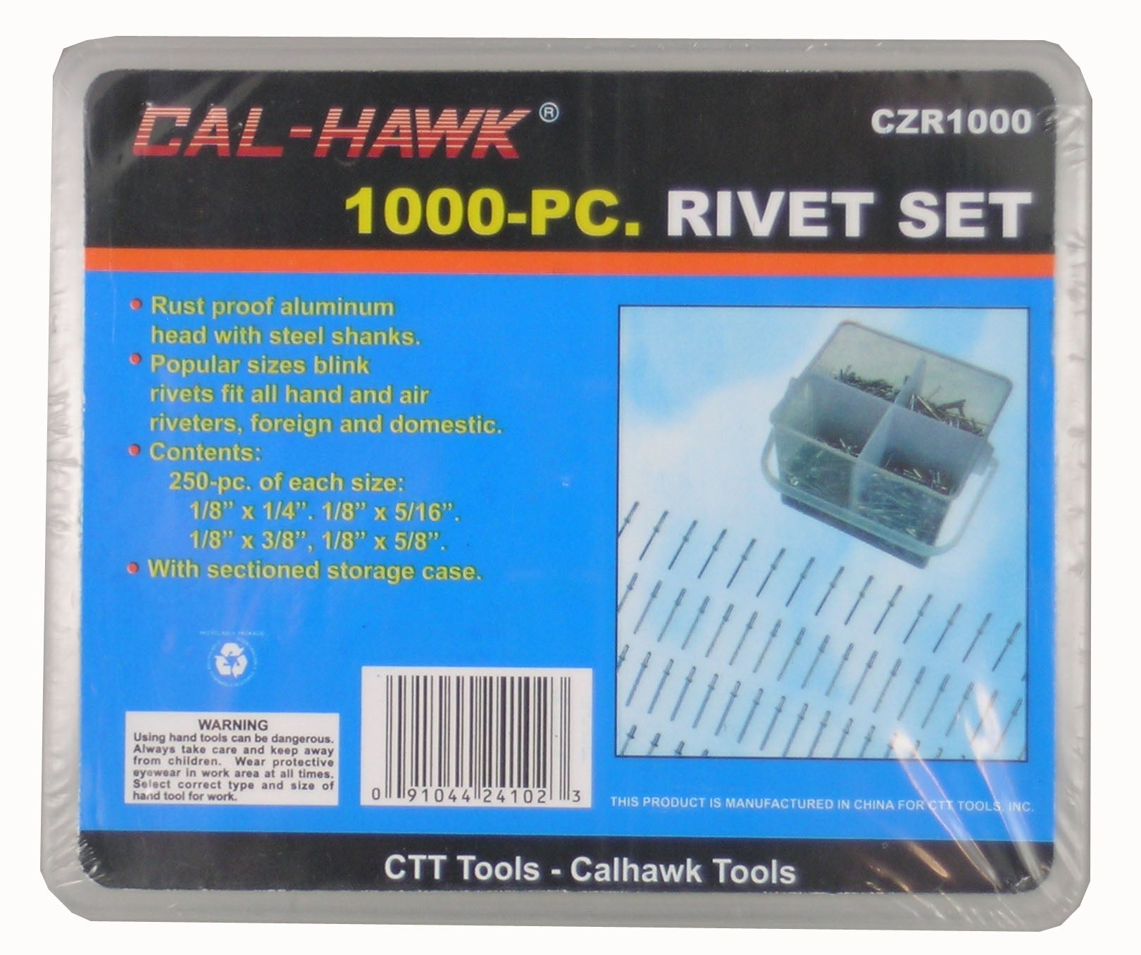 1000 PIECE RIVETS SET