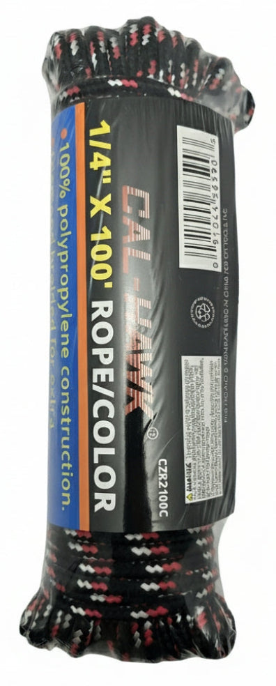 1/4 X 100 ROPE/COLOR