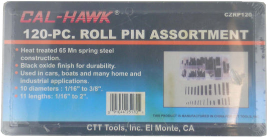 120PC ROLL PIN ASSORTMENT