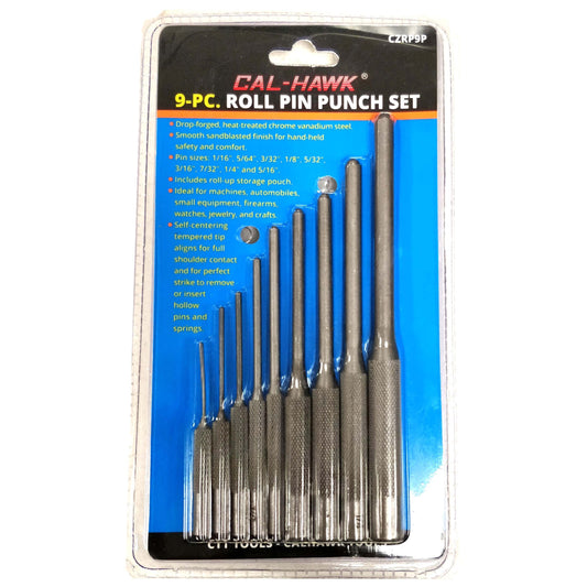 9 PC ROLL PIN PUNCH