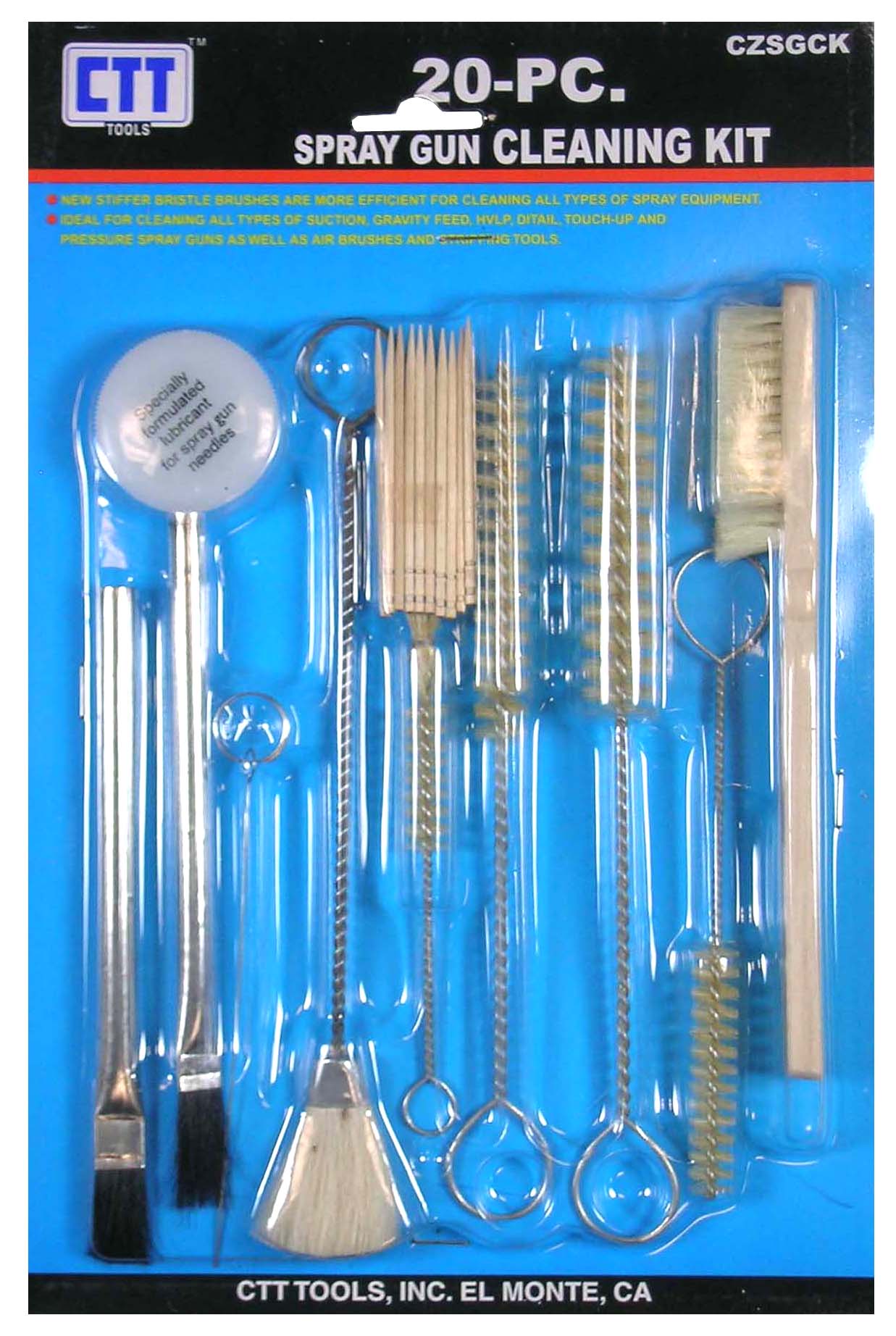 13PC SPRAY GUN CLEANING KIT