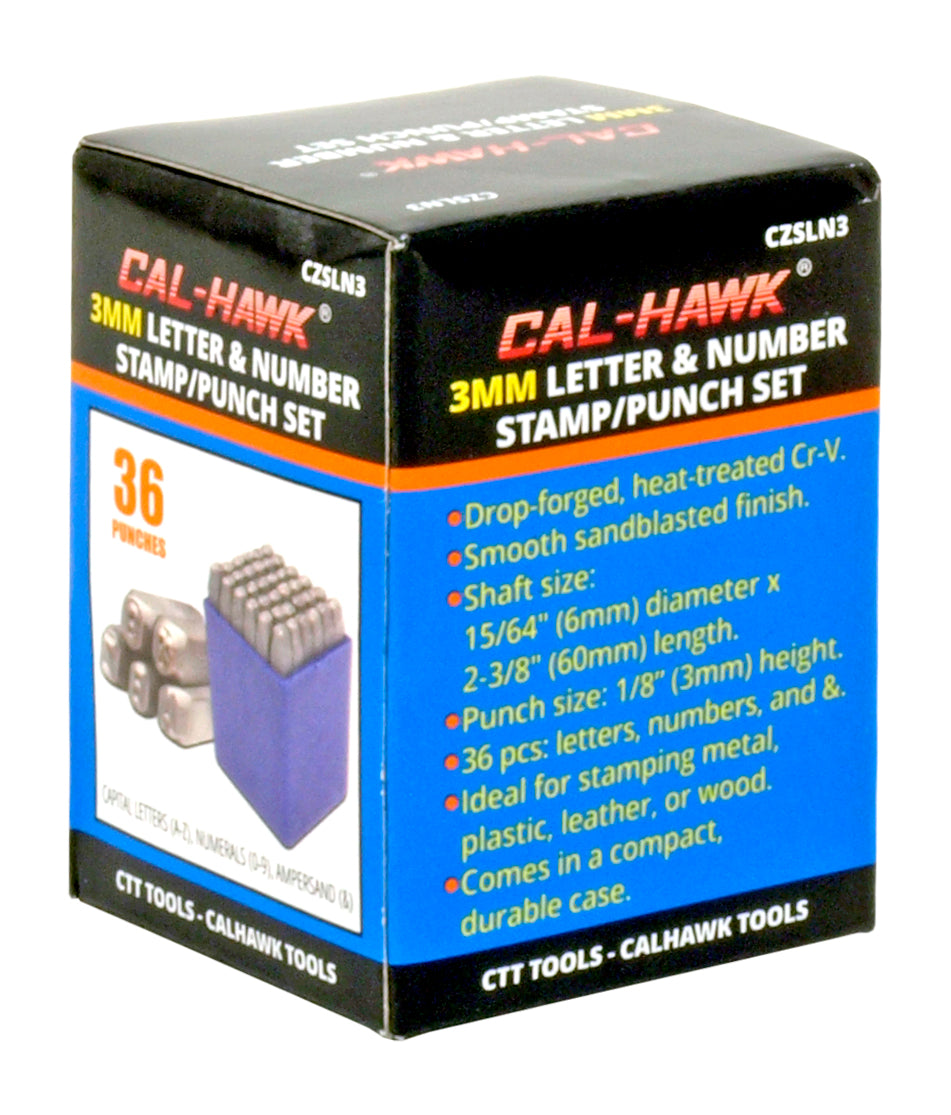 STAMPING LETTER AND NUMBER 3MM