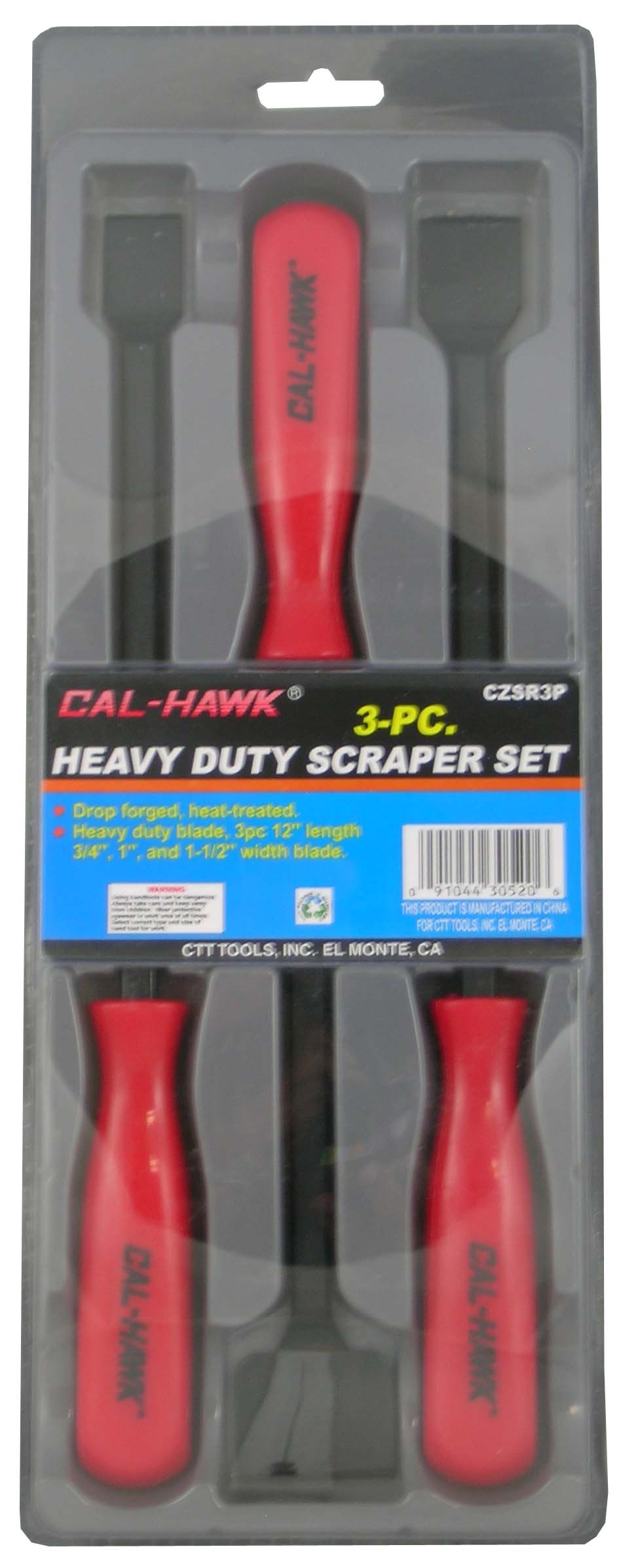 3PC HEAVY DUTY SCRAPER SET