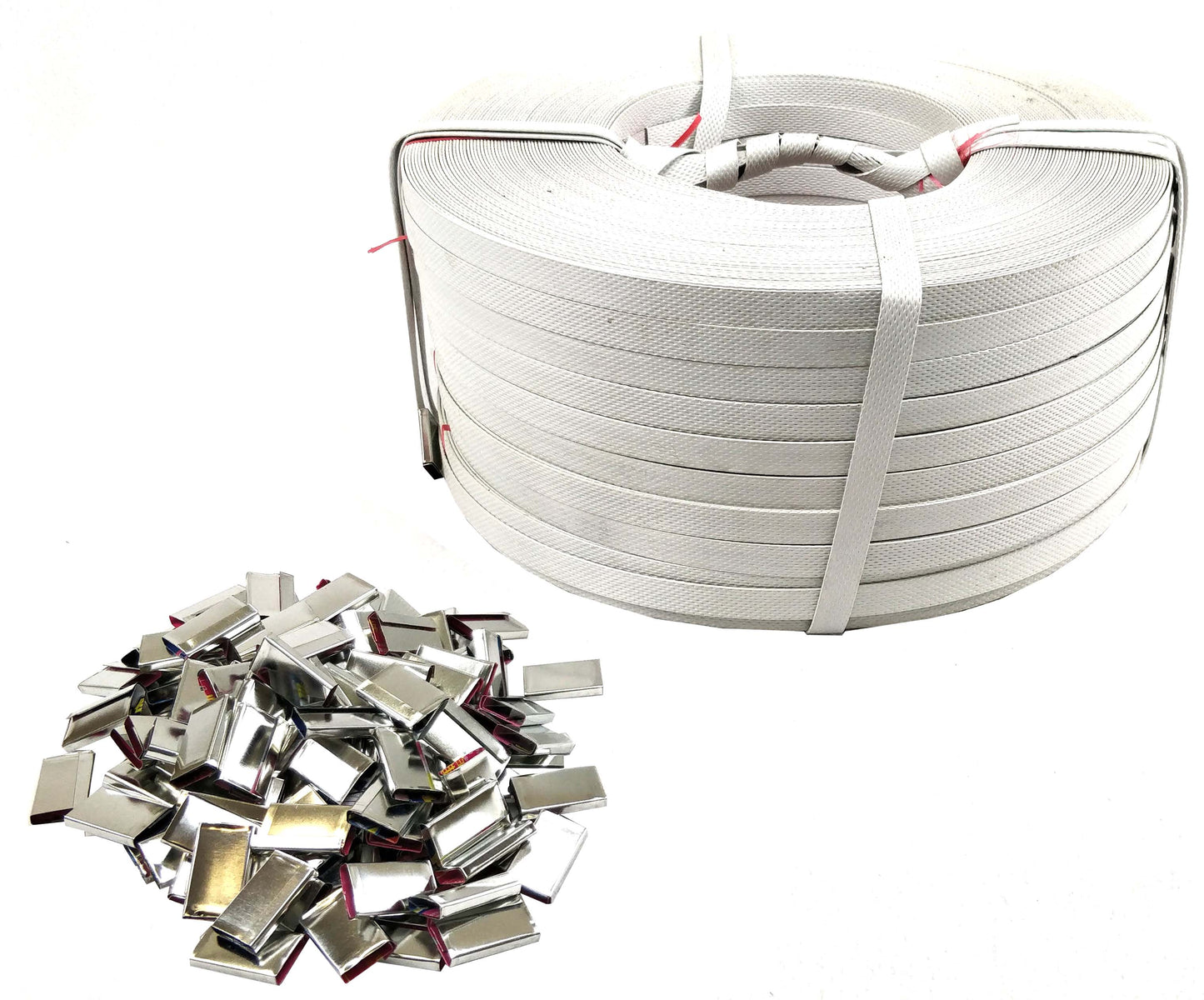 STRAPPING ROLLS WITH STEEL SEALS