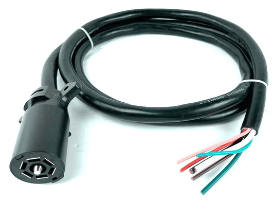 7FT TRAILER CORD W/7WAY WIRE PLUG