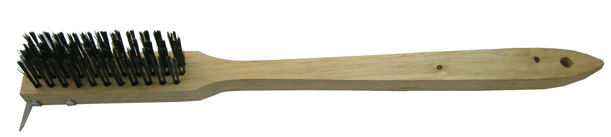 JUMBO WIRE BRUSH WITH SCRAPER