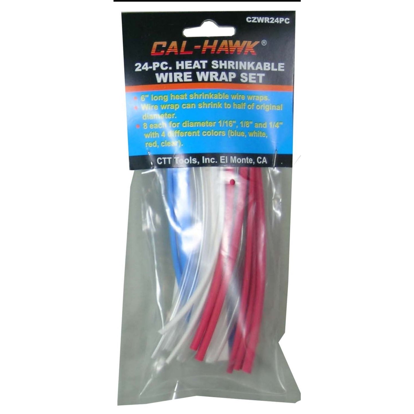 24 PCS COLOR HEAT SHRINK WIRE