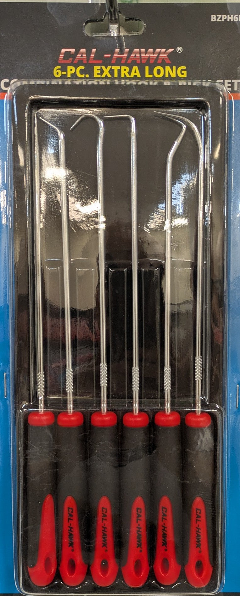 6PC EXTRA LONG HOOK & PICK SET