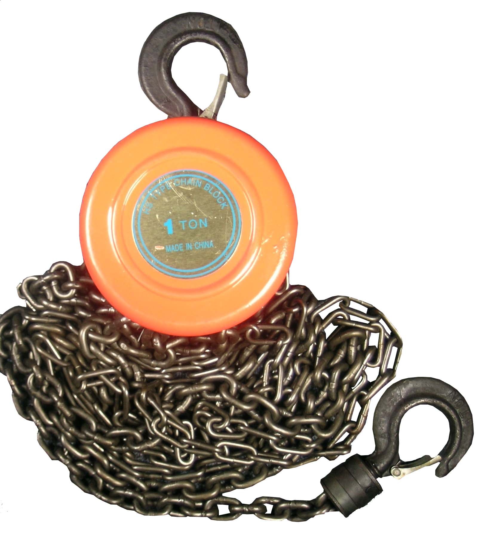1 TON CHAIN HOIST W/7' CHAIN